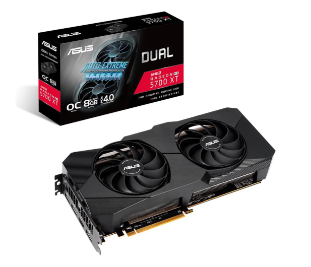 ASUS Radeon RX 5700 XT Dual Evo OC 8GB GDDR6 - 595029 - zdjęcie